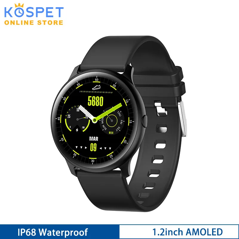 KW13 Smartwatch ip68 водонепроницаемый монитор сердечного ритма для женщин браслет