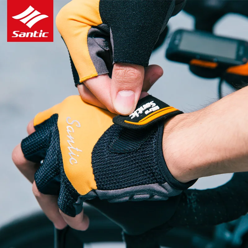 Нескользящие короткие велосипедные перчатки унисекс Летние Стильные