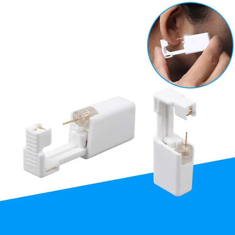 Одноразовый стерильный Прибор Для Пирсинга Ушей пистолет для пирсинга хрящевой