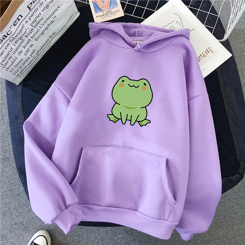 Fall Winter Women Sweetshirts Print Anime Hoody Streetwear Tops Women Hoodies Loose Hunter Women Pullovers Hoodies Sweatshirts