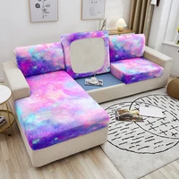 galaxy starry sky sofa seat cushion cover stretch sofa slipcover furniture protector elastic couch cover sofa cushion cover