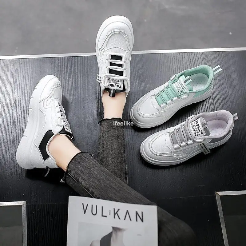2021 Для женщин обувь кроссовки с вулканизированной подошвой Кроссовки из ткани в
