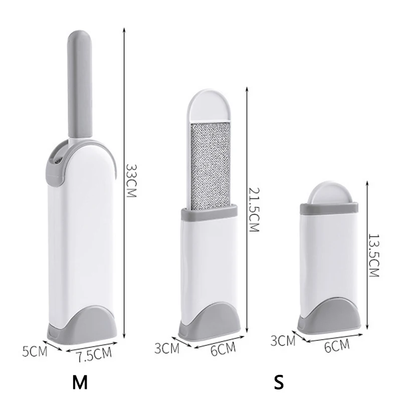 

Pet Dog Cat Hair Brush Reusable Double-sided Hair Removal Brush Portable Dust Removal Sofa Clothes Cleaning Flannel Brush