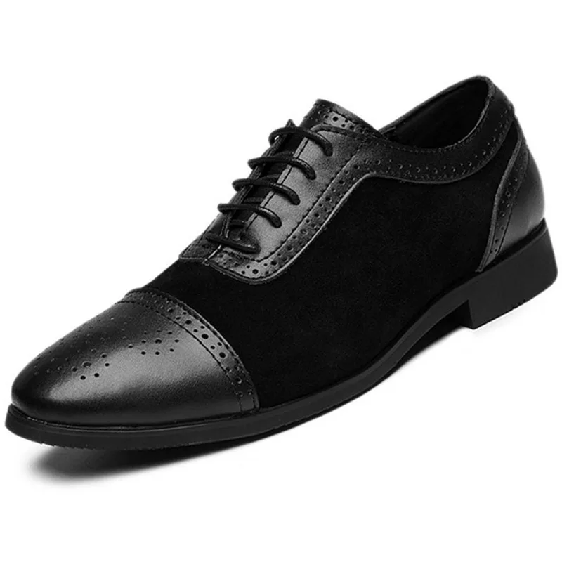 

Hot Sale Business Dress Men Shoes 2019 New Fashion Classic Leather Men'S Suits Shoes Fashion Slip On Dress Shoes Men Oxfords 48