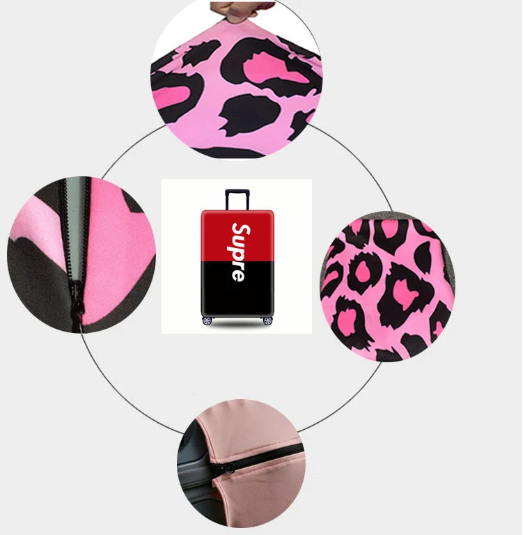 Travel luggage Suitcase Protective Cover Trolley luggage Bag Cover Men Women Thick Elastic Travel Case Cover Travel Accessories