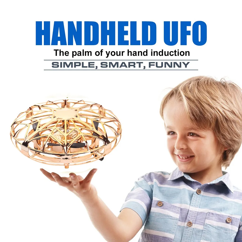 Мини Квадрокоптер UFO Z911 Индукционная Левитация|Радиоуправляемые самолеты| |