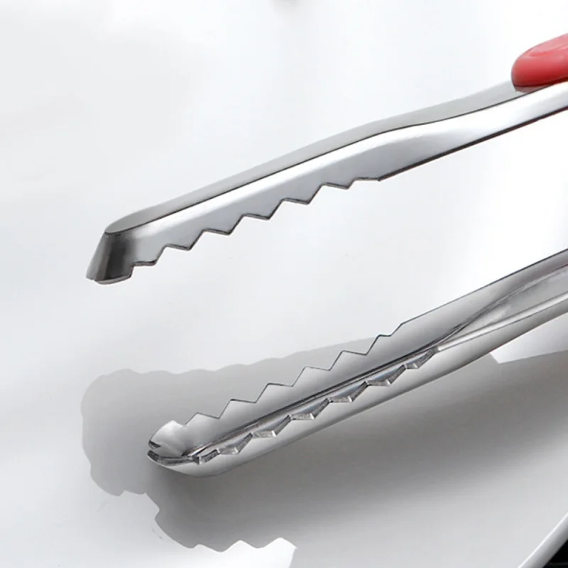 

Stainless Steel BBQ Tongs Barbecue Grill Food Clip Ice Tong Meat Salad Toast Bread Clamp Kitchen Tools Barbecue Food Steak Clip