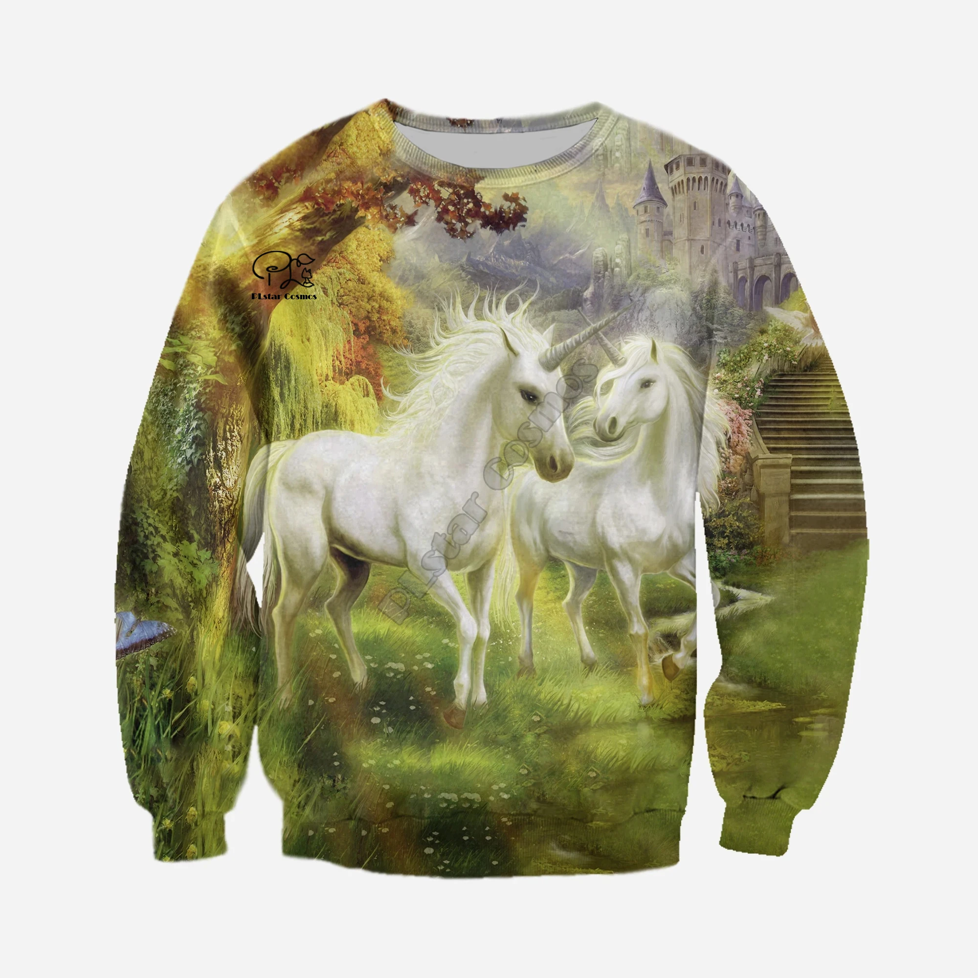 

PLstar Cosmos Men/Women Hipster 3DPrint Animal Unicorn Unisex Harajuku Streetwear Funny Casual Hoodies/Sweatshirt/Jacket-a4