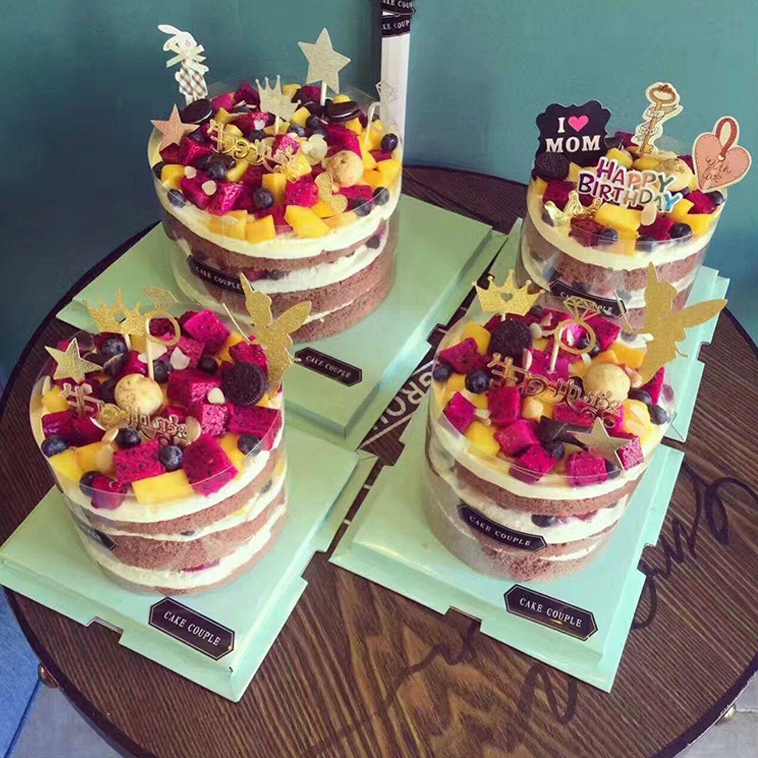 Прозрачный мусс для края торта оборачивающаяся круглая лента рулонный воротник