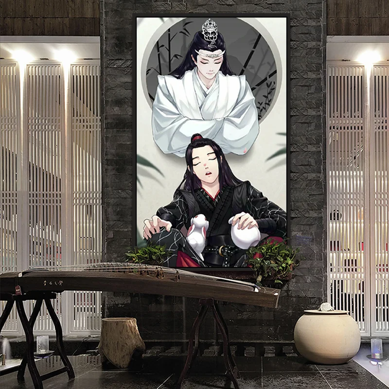 Рисование по номерам рисование super fire Chenqingling Xiao Zhan Wang Yibo оригинальный Wei