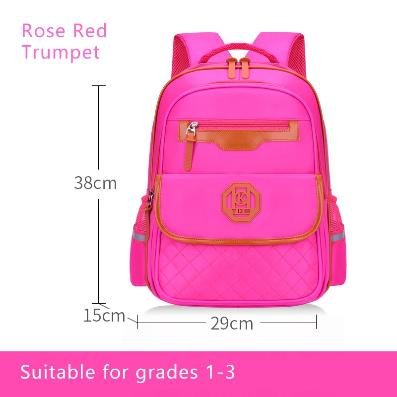 

Nylon Material College Style Bag Fashion High Capacity Backpack Lightweight Children School Zipper Bag Outing Trip Dropshipping
