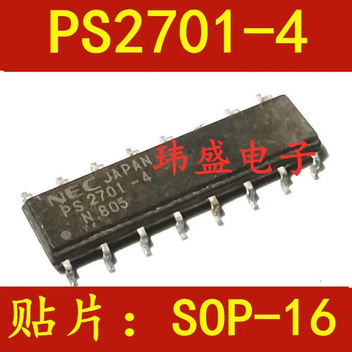 

Бесплатная доставка 10 шт./лот PS2701-4 SOP16 4 PS2701