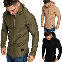 2020 autumn winter brand fashion mens solid color hooded slim sweatshirt mens hoodie hip hop hoodies sportswear tracksuit