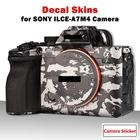 A7M4 стикер для камеры A7IV виниловые наклейки чехол для Sony ILCE-7M4  Alpha 7 IV Премиум Стикер для камеры