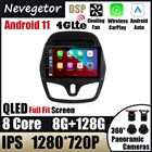 Автомагнитола 2 Din на Android 11, с видеоплеером, GPS, 4G + Wifi