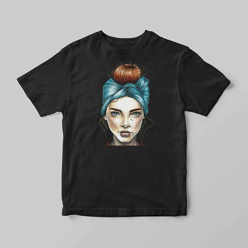 Женская футболка с коротким рукавом в европейском и американском стиле|Футболки|