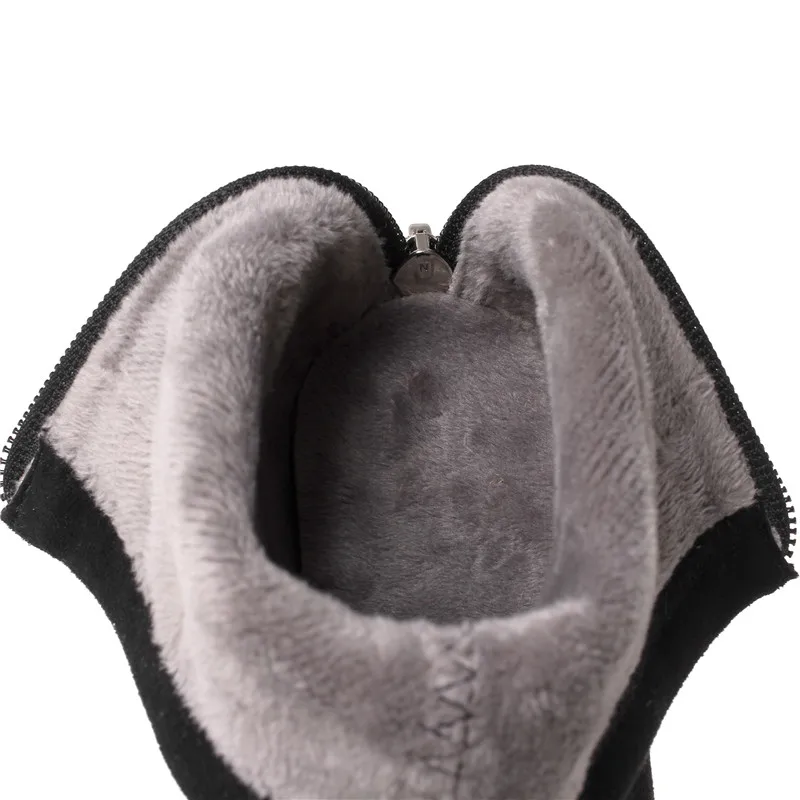 Новая женская обувь ботильоны на высоком каблуке без застежки зимние эластичные