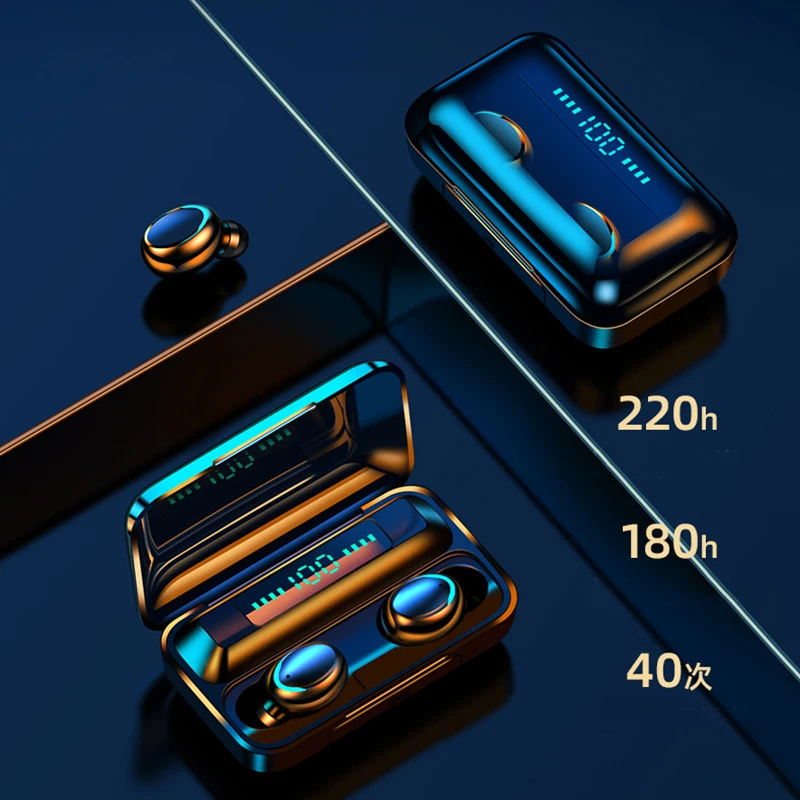 

Earbuds Bluetooth Earphone Headsets New for Internet Bar 5.0 Wireless Stereo Micro USB 2 10 M AAC Line Type 20 with Microphone