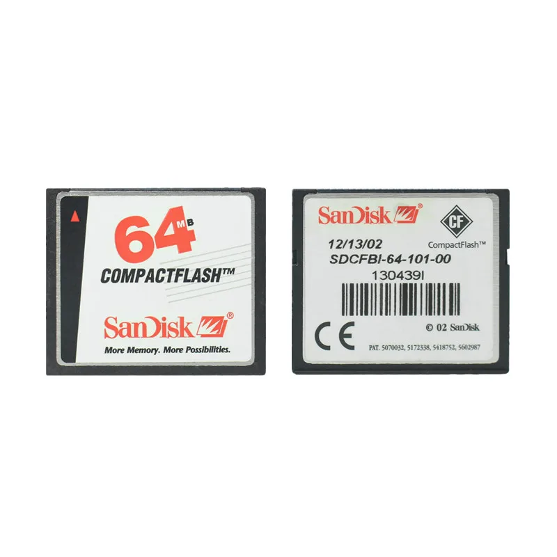 Карта памяти sandisk 8mb 10mb 32mb 64mb CompactFlash CF