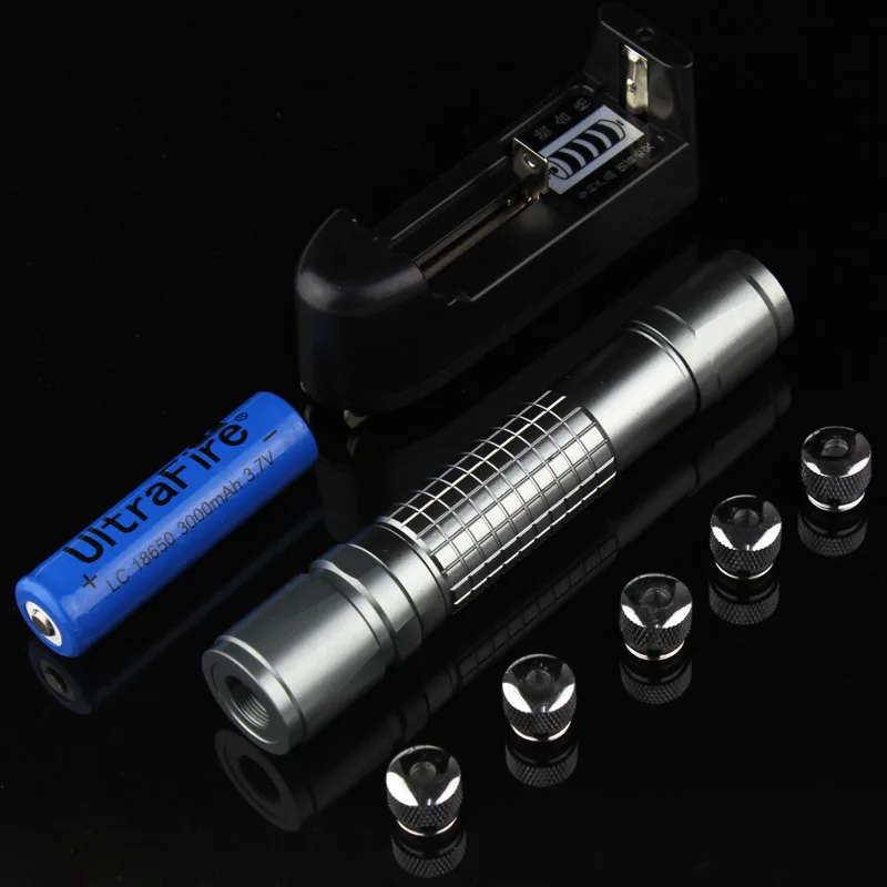 Регулируемый Фокусируемый фонарик 5 в 1 калейдоскоп Звездный мощный зеленый