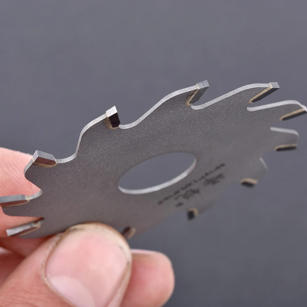 

T-type Sawteeth Alloy Saw Bit 16mm Bore Cutting Disc Woodworking Tool Accessory