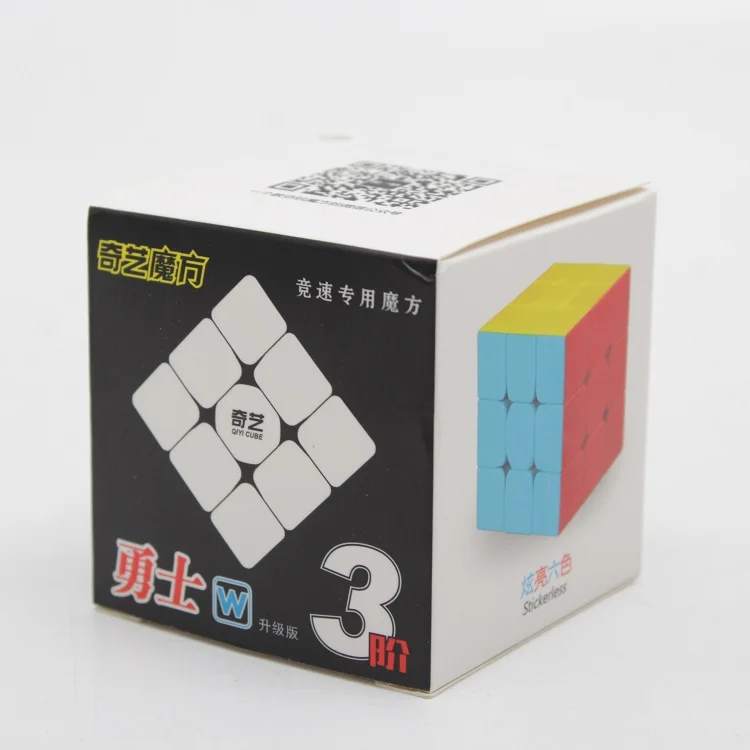 

QiYi Warrior W 3x3x3 Carbon Fibre Professional Magic Cube Competition 3x3 Speed Puzzle Cubes Toys For Children Kids Best Gift