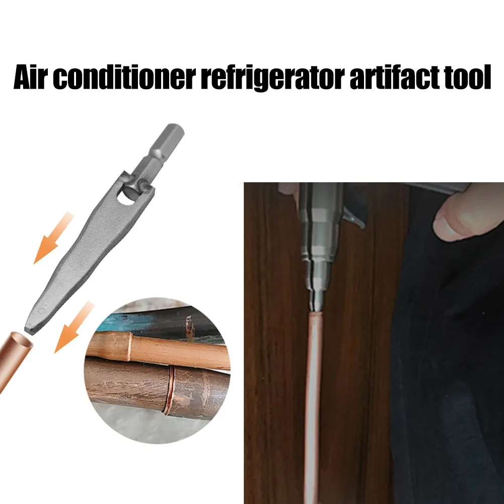 

1pc HSS105mm Copper Pipe Swaging Tool Drill Bit Aluminum Tube Expander For Repairing Refrigeration Air Conditioning Refrigerator