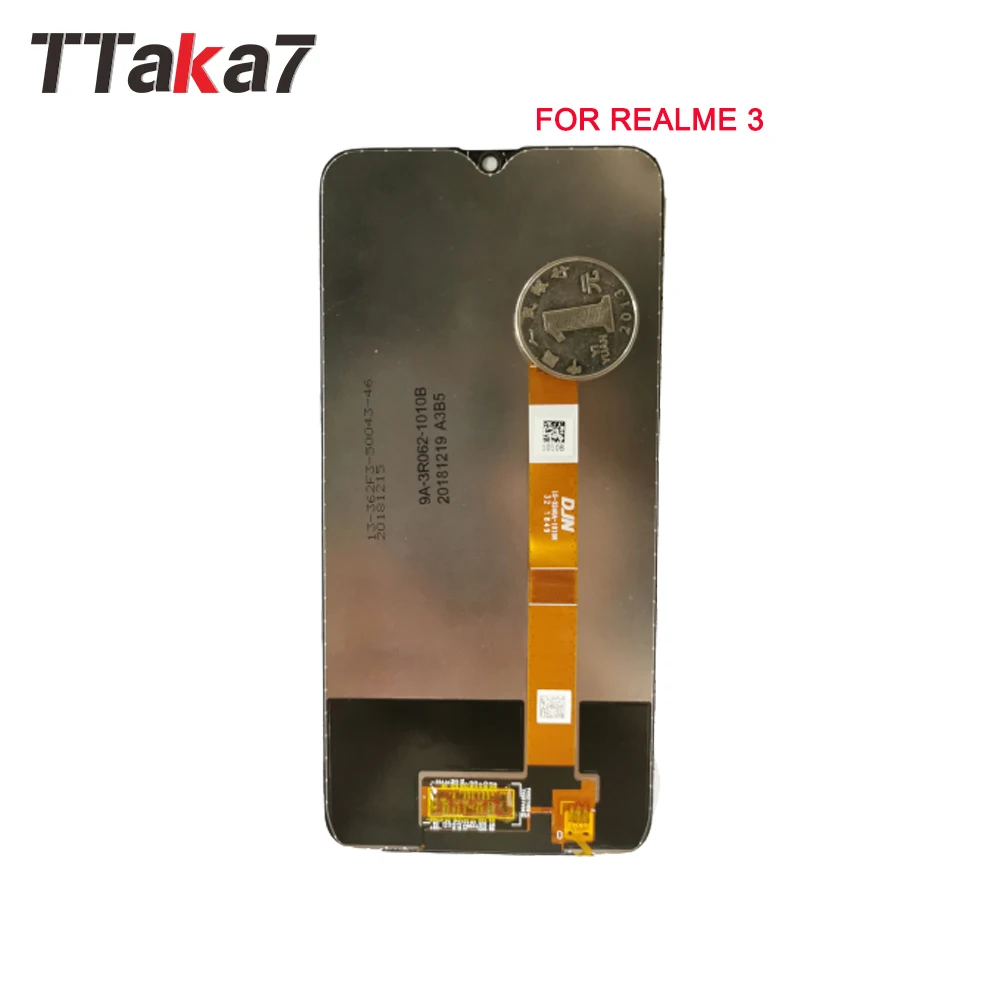 Для Realme 3 Полный 6 дюймовый ЖК-дисплей кодирующий преобразователь сенсорного
