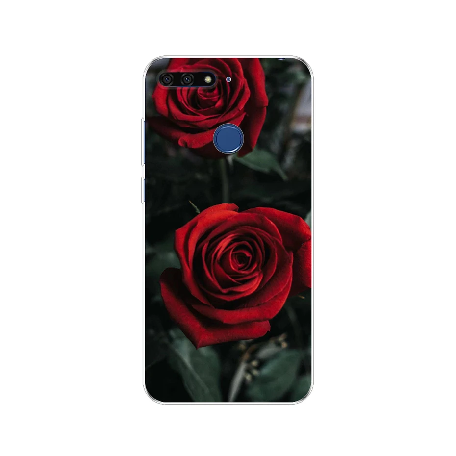 Чехол для Huawei Honor 7C AUM-L41 мягкий силиконовый чехол из ТПУ 7A Pro AUM-L29 5 7 'ɷS A C чехлы