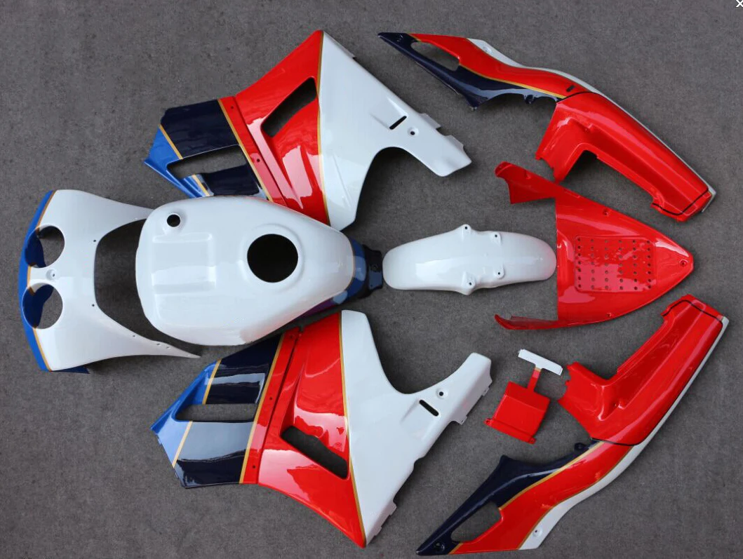 Подходит для 1988 1992 VFR400 NC30 1989 1990 1991 VFR 400 новый комплект обтекателей панелей