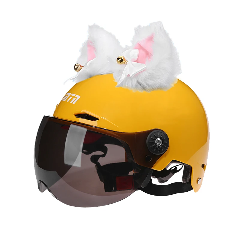 

Half Face Motorcycle Helmet Retro Vintage Casque Scooter Mopeds Motorbike Vespa Cascos Safety Quality Commute Capacete De Moto