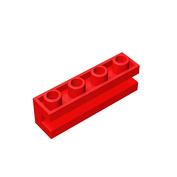 10 шт. детали MOC 2653 Специальный кирпич 1x4 с желобом совместимые DIY сборные