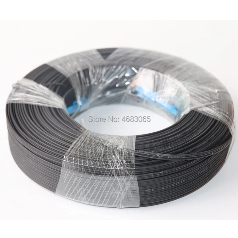 100 м SCUPC для SC UPC Simplex FTTH Drop Patch Cable G657A открытый волоконно оптический соединительный