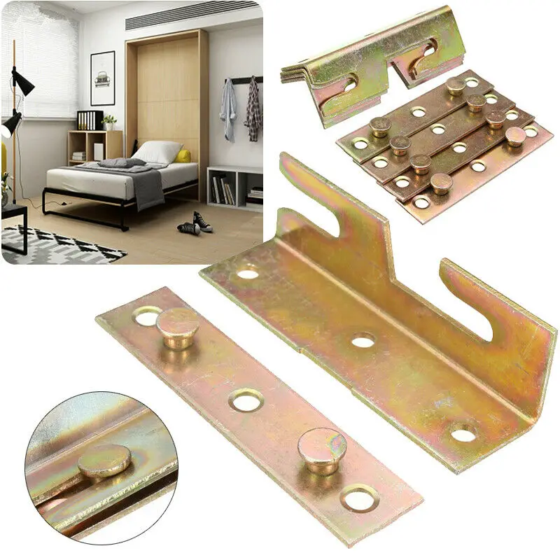 Tool Bed Rail Bracket Replacement Assembly Supply 2.0mm Furniture Wood | Brackets
