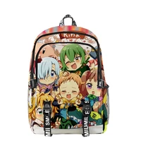 anime the seven deadly sins men women backpack popular fabric oxford school bag fashion teenager child bag new unisex travel bag
