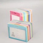 110*67 мм вертикальный Тип PP работы держатель для карт для фабрика компании сотрудников больница медицинских работников автобус карта доступа для Бейджа