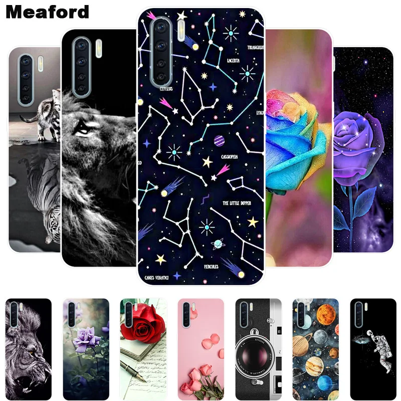 Силиконовый чехол для OPPO A91 2020 мягкие Мультяшные из ТПУ телефона F15 F 15 s A 91 Модный