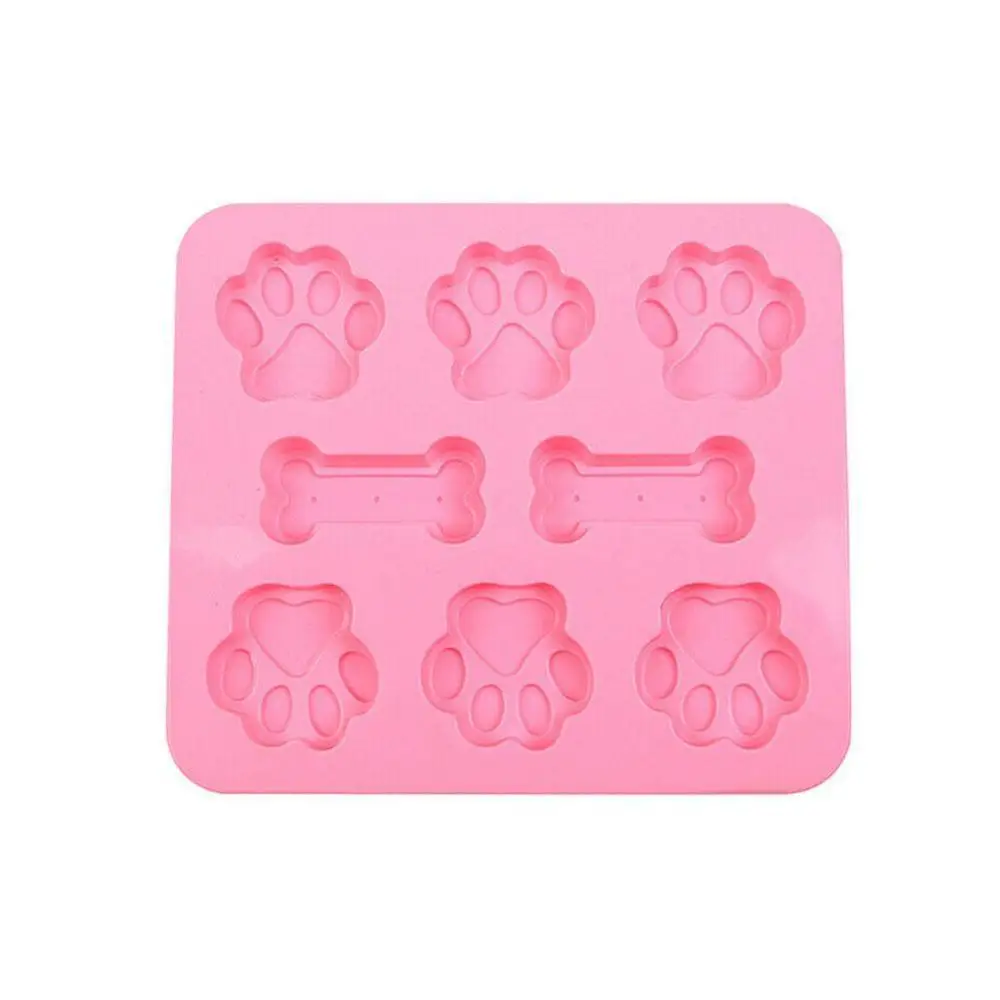 Силиконовая форма для торта печенья выпечки собачьей лапы шоколада конфета из
