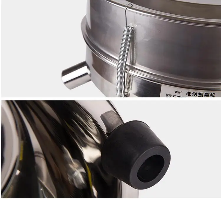 Новинка электрическое вибрирующее сито для порошка сетка из нержавеющей стали