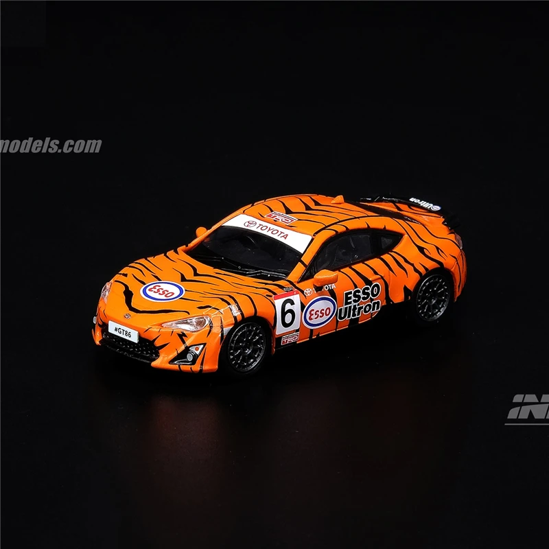 INNO64 1:64 TOYOYA GT86 #6 TIGER ESSO ULTRON фестиваль скоростей Goodwood 2015 литой автомобиль|Наземный