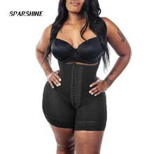 Tummy Control Fajas Colombianas High Waist Women Shapewear Postpartum Butt Lifter With Adjustable Hook Eye (3)