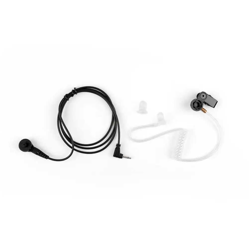 Artudatech 1Pcs 2.5mm Listen Only Covert Acoustic Tube Headset For Walkie Talkie 2.5 MIC Speaker | Мобильные телефоны и