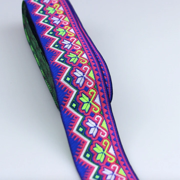 5 ярдов жаккардовая тесьма с геометрической вышивкой кружевная отделка 3 см