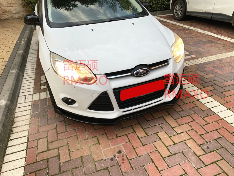 Для FORD Focus тела комплект спойлер 2012-2014 для 3 шт. ABS задняя губа задний переднего