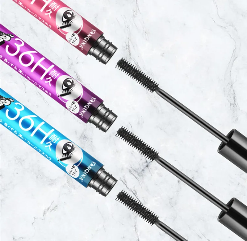 

4D Smudge-proof Mascara Waterproof Eyelash Fiber Black Ink Rimel Curling Eye Lash lengthening Makeup Extension Volume Mascara