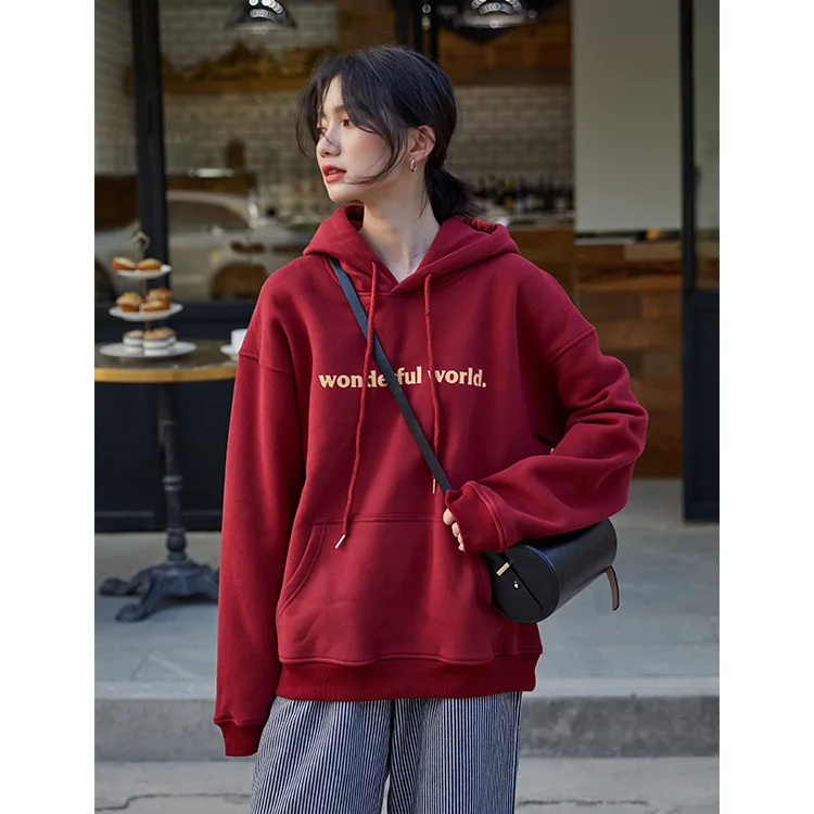 

Kawaii Oversized Hoodies Women Tops Clothes Printed Long Sleeve Hooded Womens Pullover Soft Korean Style Ladies Sweatshirts