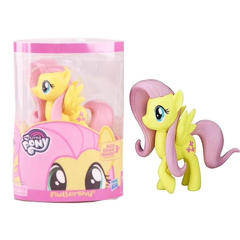 Модель игрушки фигурка My Little Pony Twilight Sparkle Rainbow Dash Flutter застенчивый Пинки Пай модель куклы украшения подарки игрушка для детей