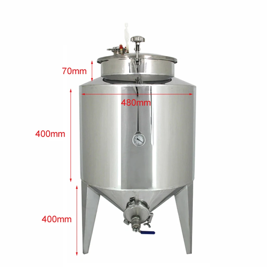 Бочка для брожения вина из нержавеющей стали 100 л|Машины домашнего виноделия| |