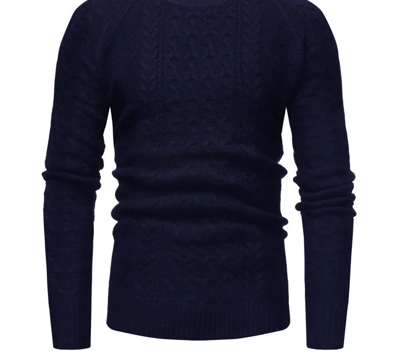 

Autumn/Winter Men Casual Sweater Pullover Warm Solid O Neck Men's Top Harajuku Sweater Mens Knitted Sweater Oversized Sweater