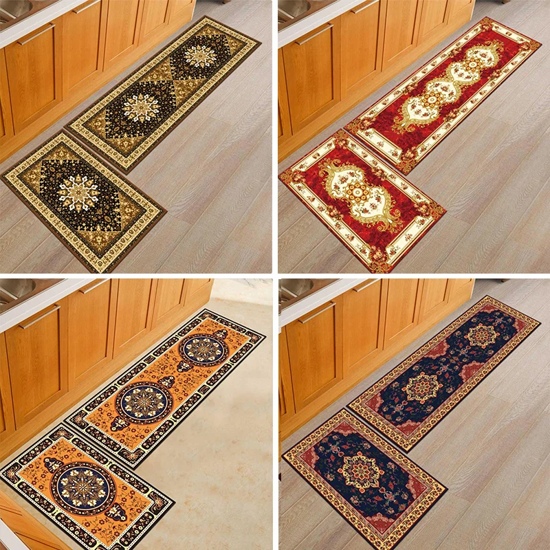 Нескользящий кухонный домашний дверной коврик внутренний Противоскользящий